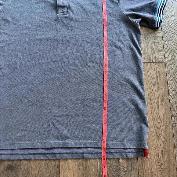 BODEN Men's Piqué Polo Shirt London Grey Size XL Golf Business Casual Workwear - Picture 8 of 8
